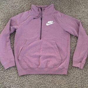 EUC Nike Purple Half-Zip Pullover